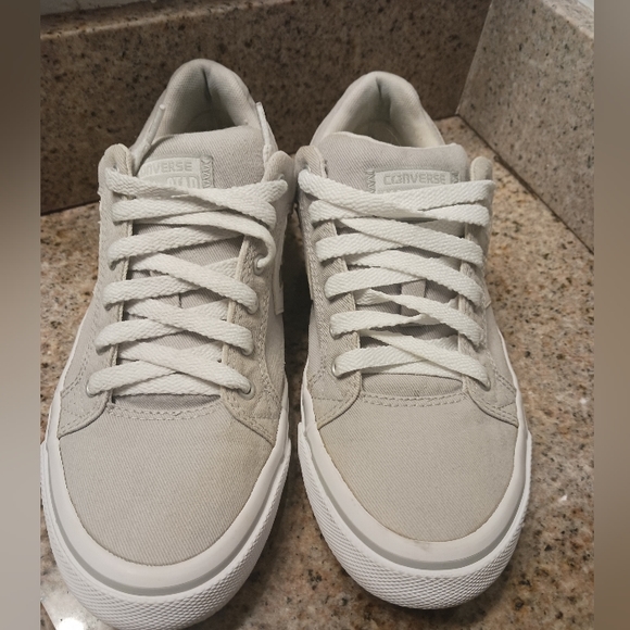 Converse All star unisex gray & white tennis shoes Men's  9  Women's 10.5 - Picture 9 of 15